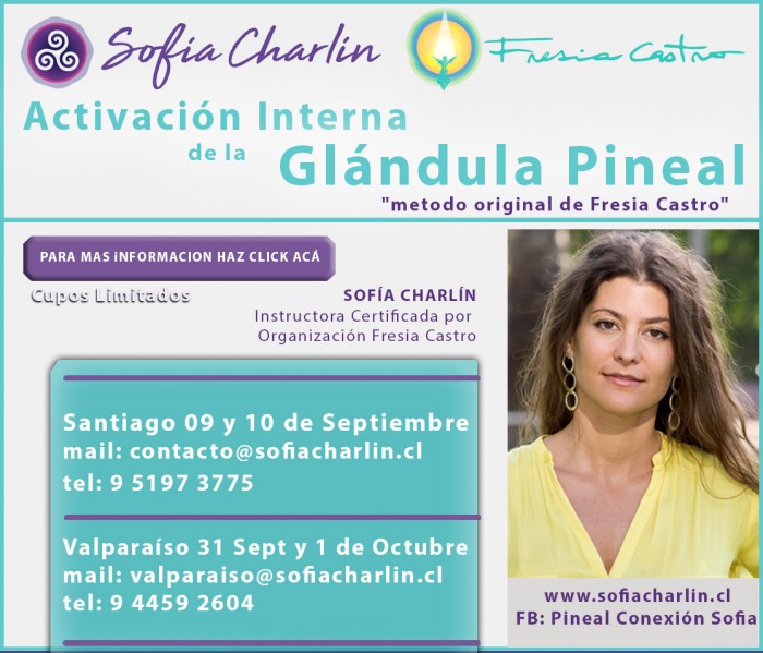 Sofia Charlin - Seminario Activación Glandula Pineal de Fresia Castro