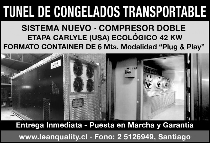 Lean Quality Ltda - Tunel de Congelados Transportable