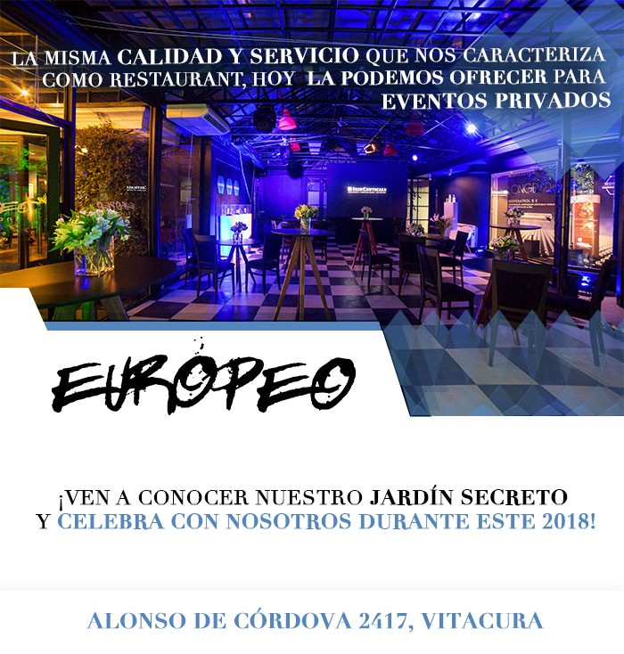 Restaurant Europeo - Eventos Restaurant Europeo