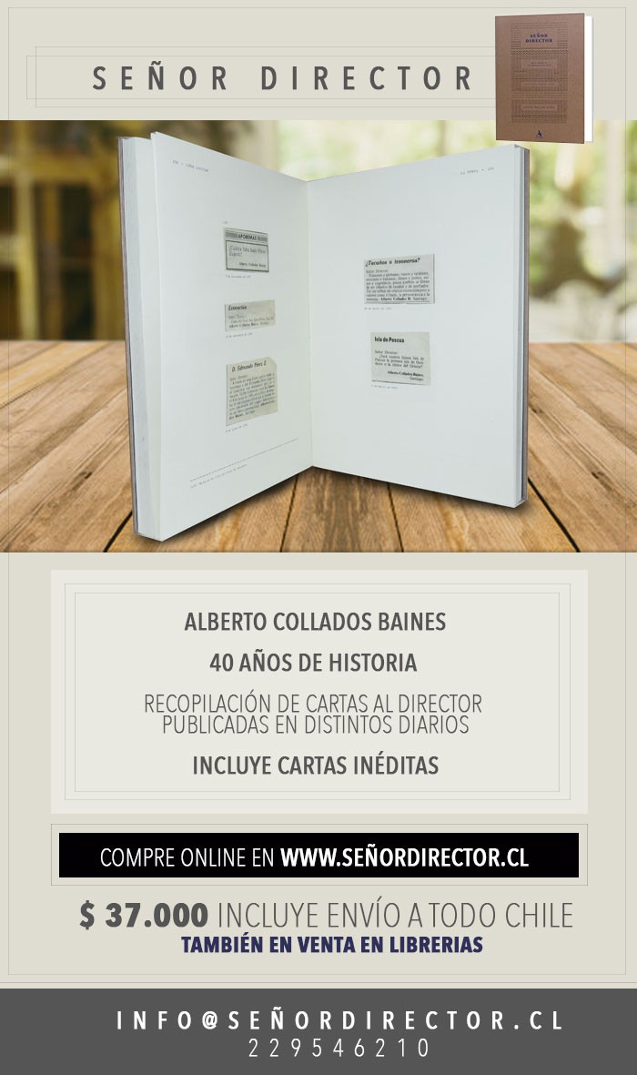 Alberto Collados Baines - Libro Señor Director en venta