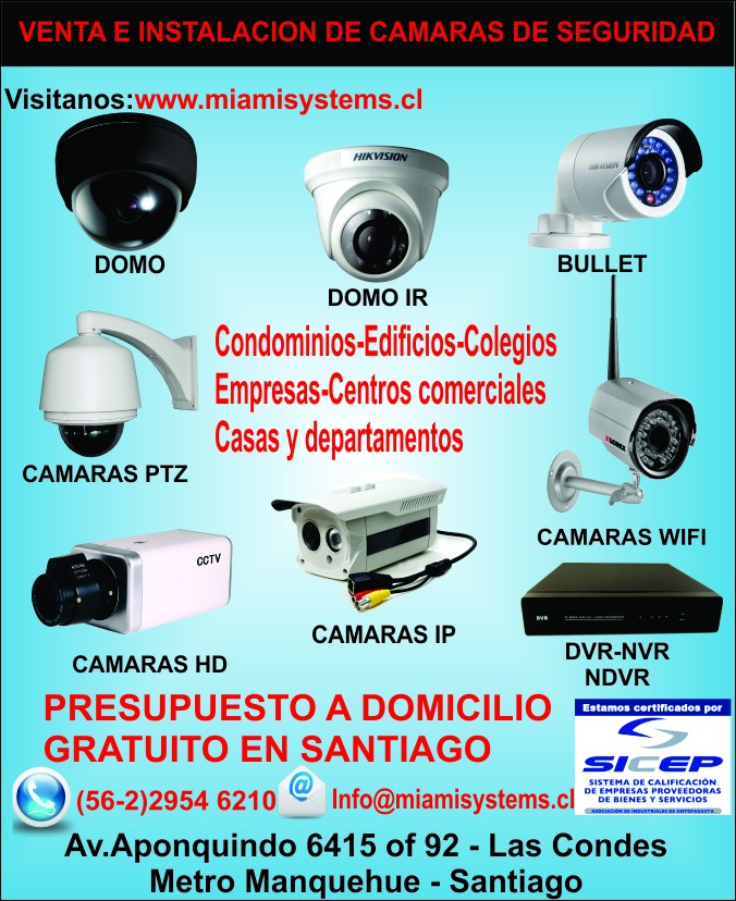 MiamiSystems - Venta e Instalación de cámaras de seguridad