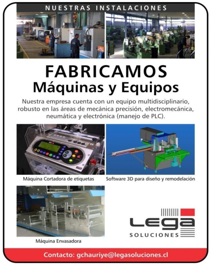 Lega Soluciones - Fabricamos maquinas industriales