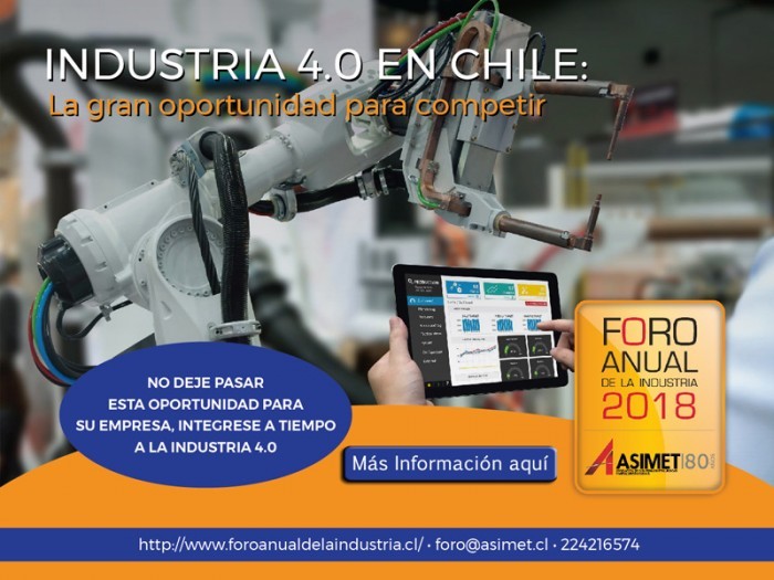 Asimet - Participe en el Foro Anual de la Industria 2018 – 01 de agosto – CasaPiedra