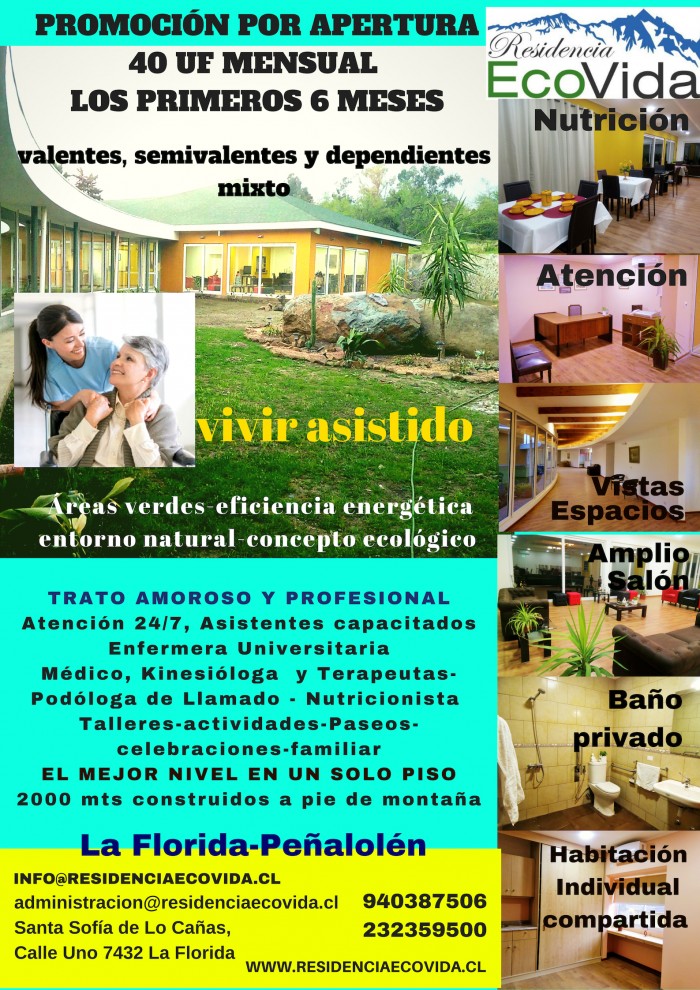 Residencia EcoVida - Porque así queremos que nos traten en Nuestra Tercera Edad, sabemos lo que hacemos - Residencia EcoVida, siempre te cuida