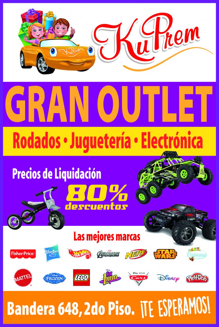 Outlet de Juguetes ! - Grandes Marcas, Rodados y Electronica