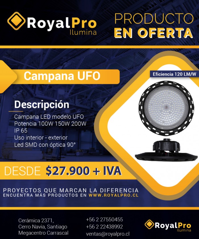 Royal Pro Iluminacion LED - Iluminacion LED para Tu Bodega