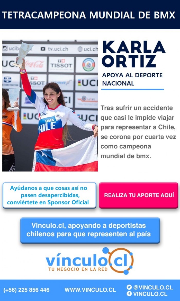 Ayuda al Deporte Nacional - Karla Ortiz- Tetracampeona Mundial de BMX