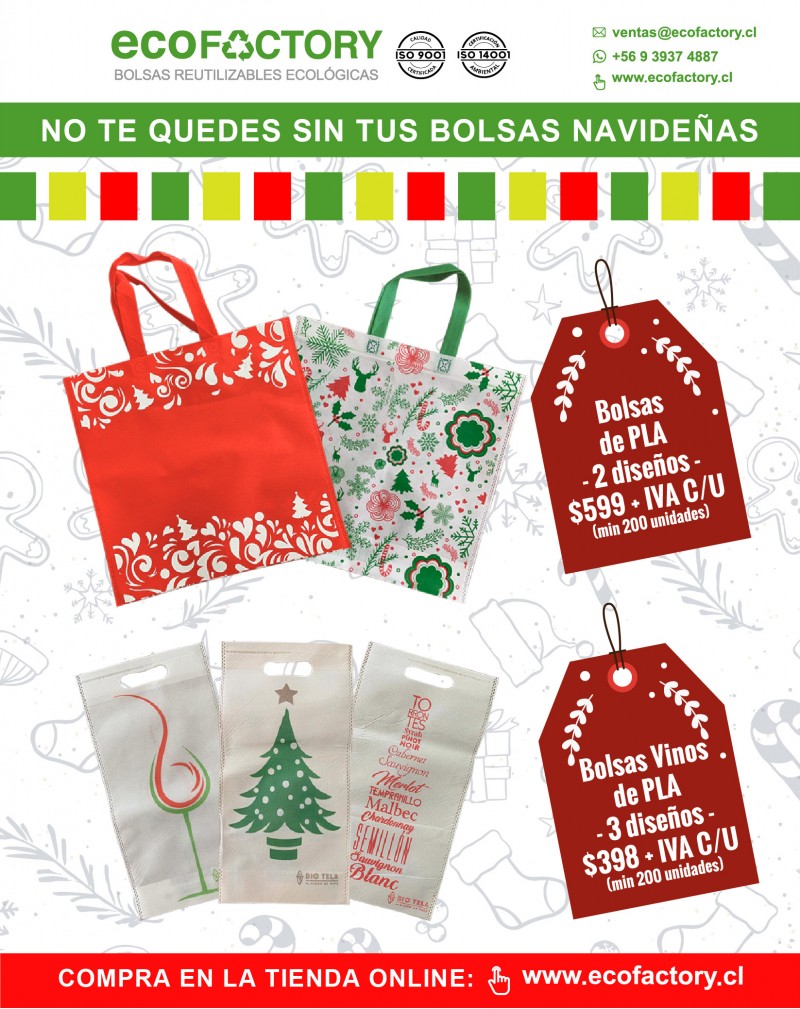 EcoFactory - Bolsas Ecológicas Navideñas