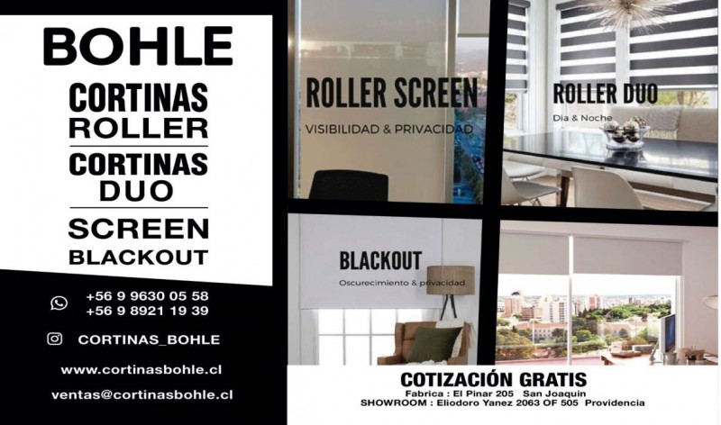 Cortinas Bohle - Renueve sus Cortinas