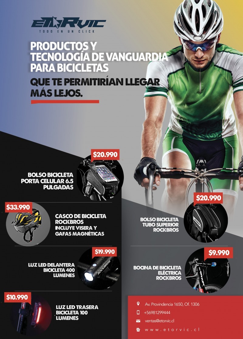 Etorvic - Accesorios para Ciclismo