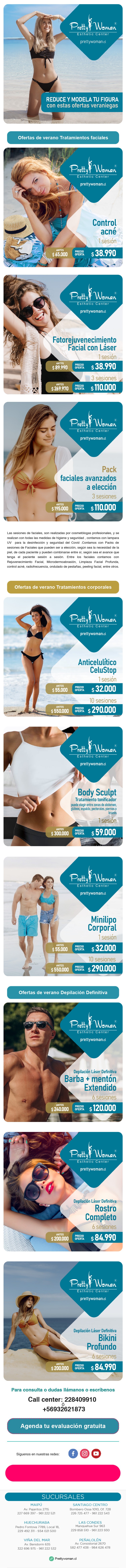 Estética Pretty Woman - ¿Te gustaría empezar el año renovada? Entonces aprovecha estas ofertas veraniegas 🌞