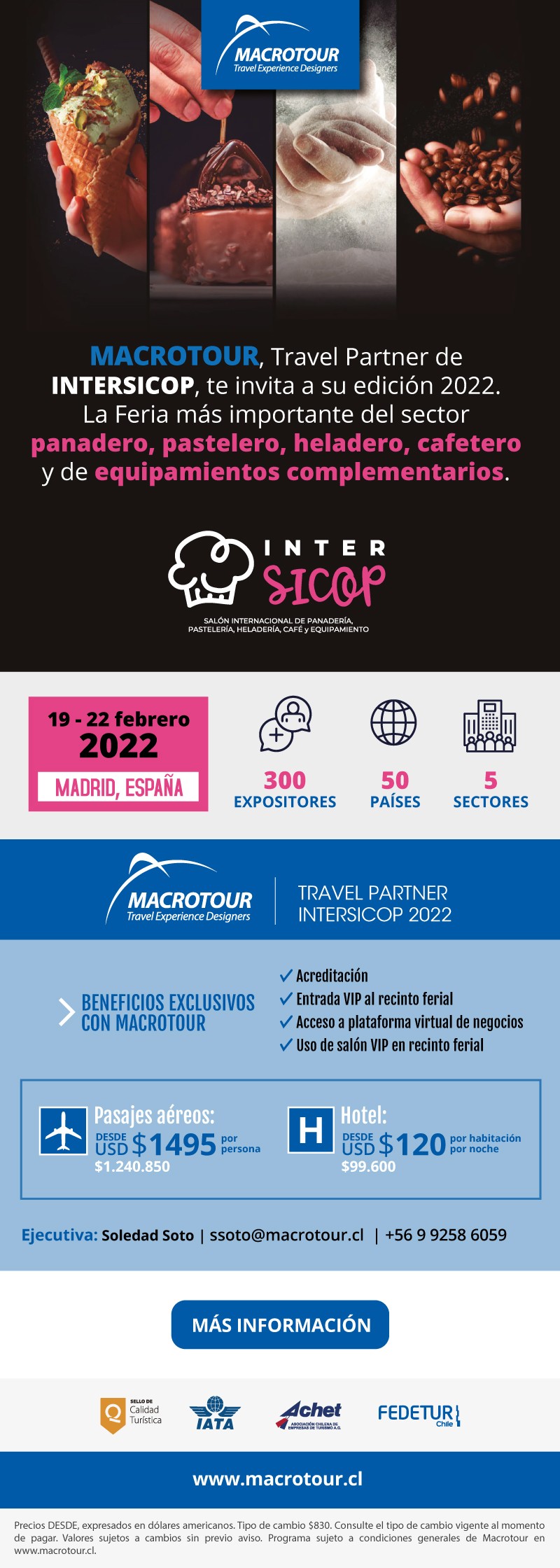 Macrotour - INTERSICOP 2022 | La feria de panadería, pastelería, heladería y cafetería de Madrid