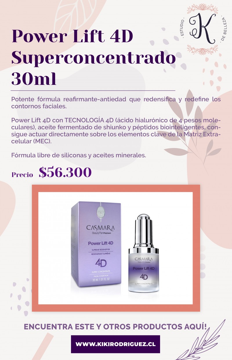 COSMETOLOGIA CHILE  - SERUM EFECTO LIFTING OFERTA