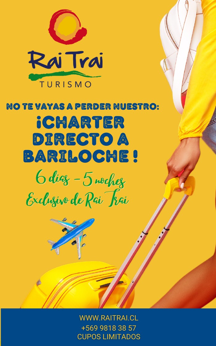 Viajes de estudio - Chárter directo a Bariloche