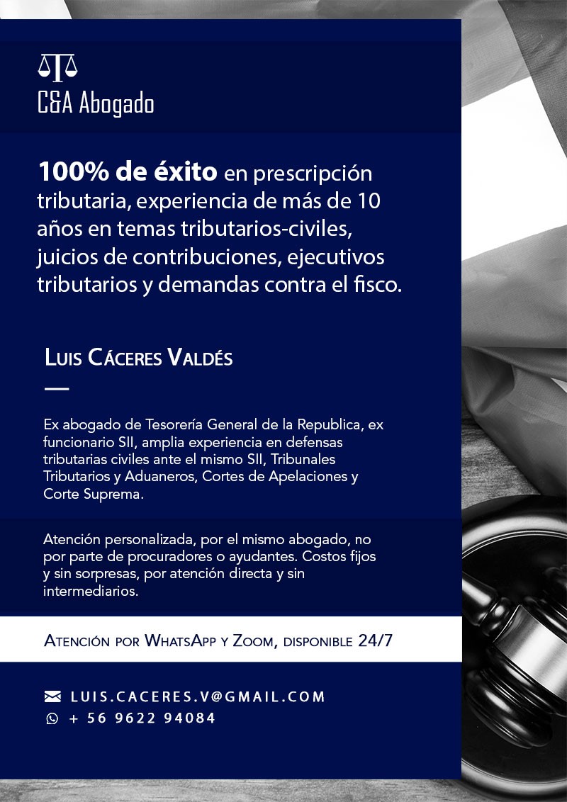 C&A Abogado y Luis Cáceres Abogado - Defensa Tributaria-Civil y Juicios Tributarios