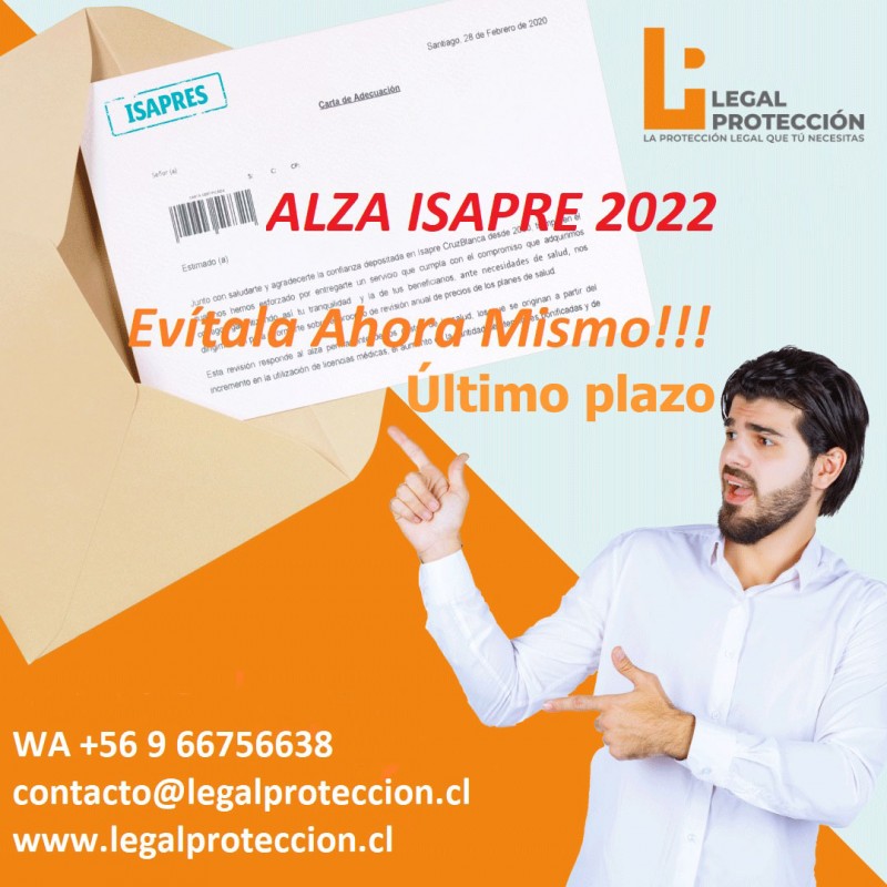 Legal Proteccion Ltda - Evita el GES de tu Isapre - Anula el Alza Isapre - Rebaja el Factor