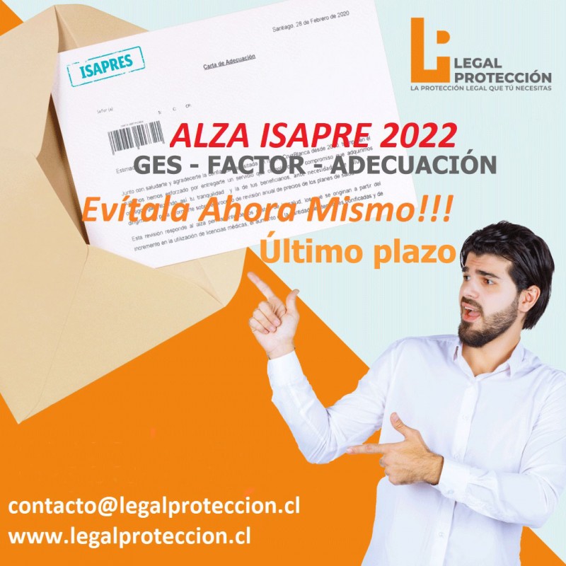 Legal Proteccion Ltda - Evita el GES de tu Isapre - Rebaja el Factor - Adecuacin