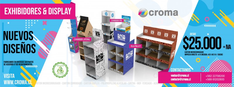 Croma SA - Exhibidores y Display ( CampaÃ±a Back to School)