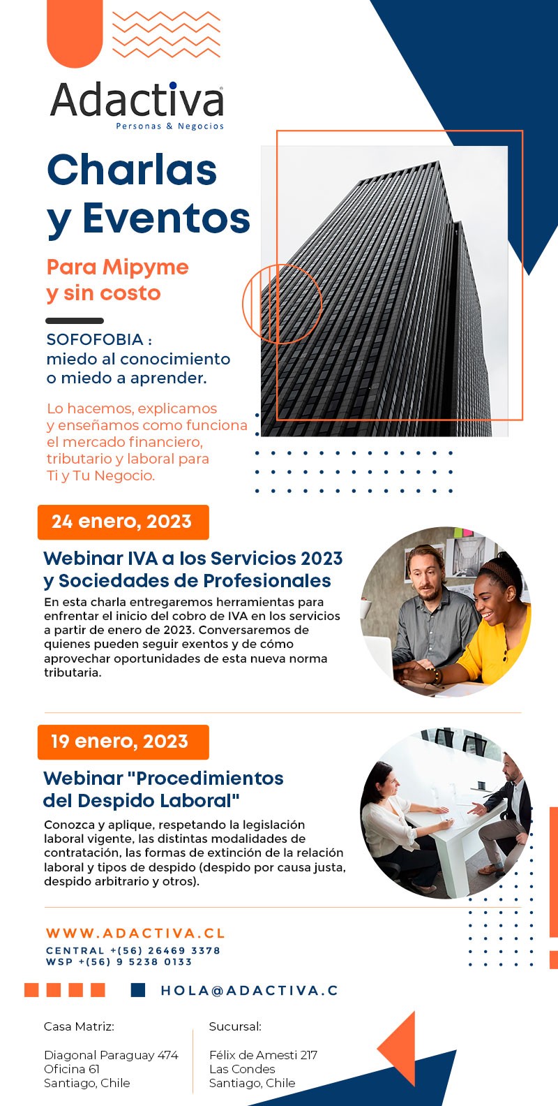 Adactiva | Personas & Negocios - Ãšltimos Cupos | Webinar IVA a los Servicios y Sociedades de Profesionales