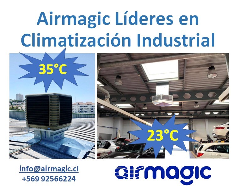 Calor en tu Fabrica -Â Airmagic Chile - No + Calor Industrial y Comercial