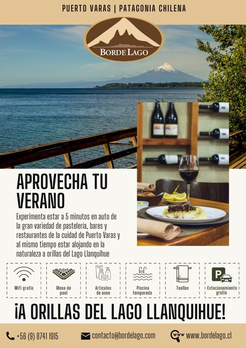  Hotel Borde Lago - Aprovecha este verano y aloja en Puerto Varas