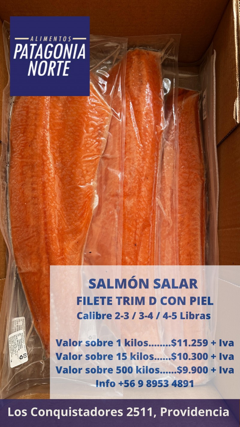 Alimentos Patagonia Norte - Amplio stock de salmon desde 9900 + Iva Trim D