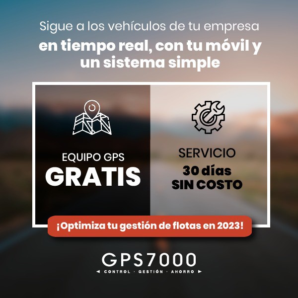 GPS7000 - Te regalamos el equipo GPS