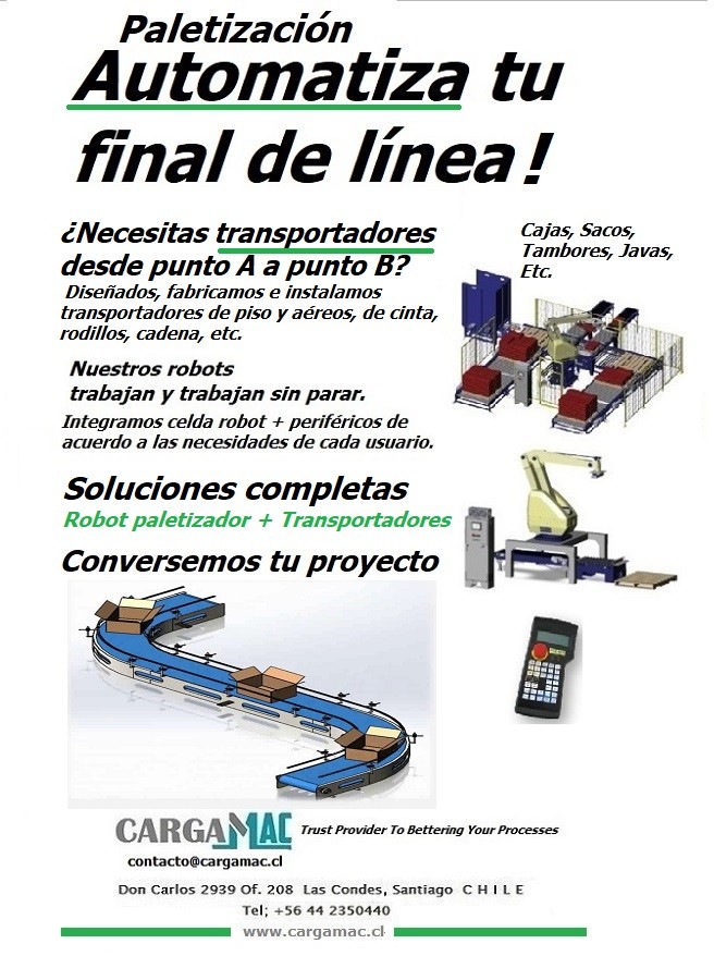 Cintas Transportadoras - Transportadores para planta & CD