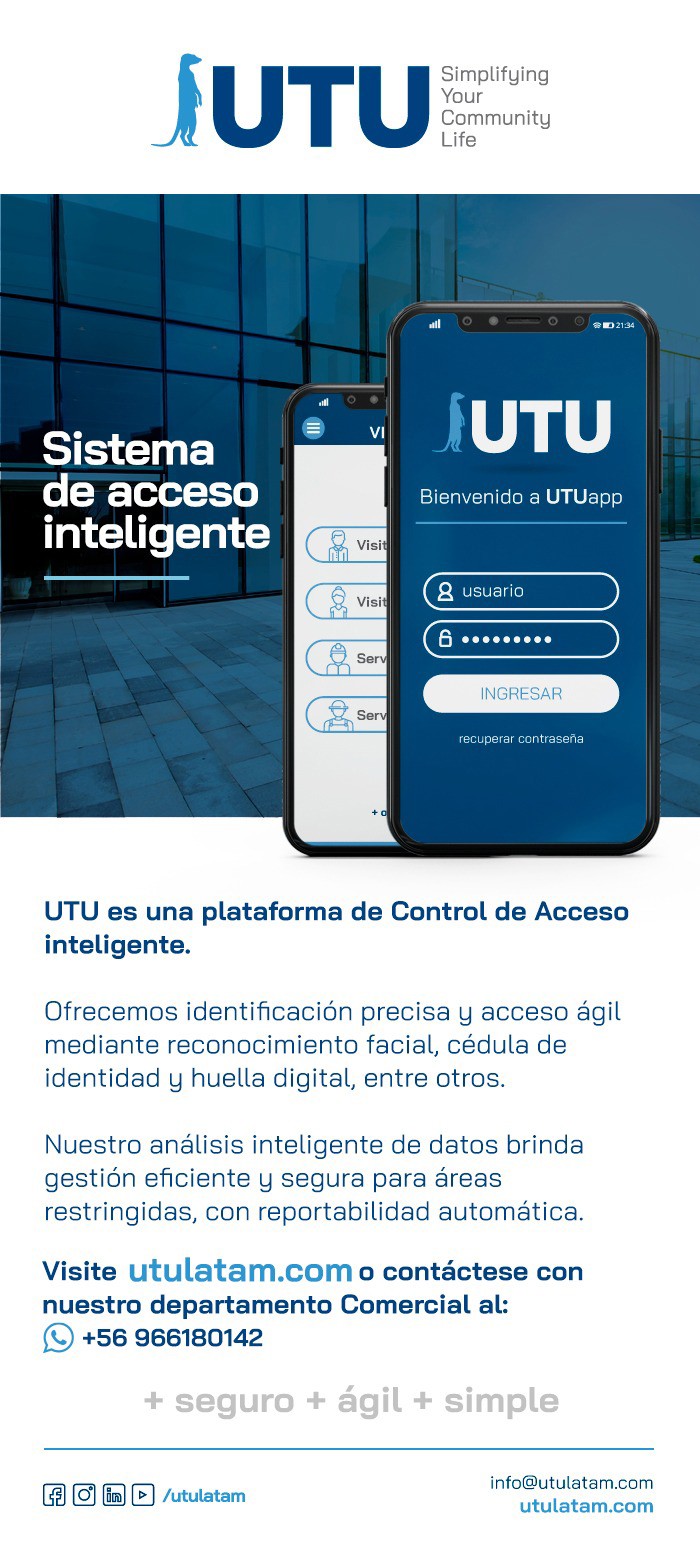 Control de accesos Utu Latam - Control de acceso para empresas y comunidades