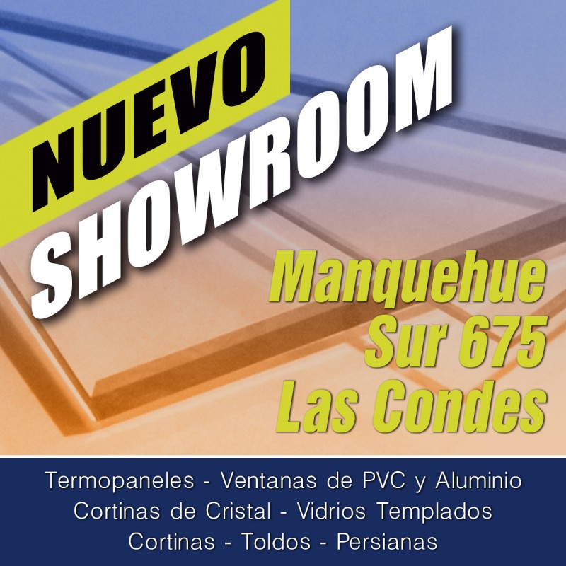 Termopaneles - Nuevo ShowRoom   Manquehue Sur 675 , Las Condes