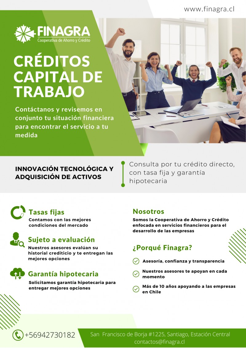 FINAGRA Ltda - CrÃ©ditos Comerciales (PYMES)