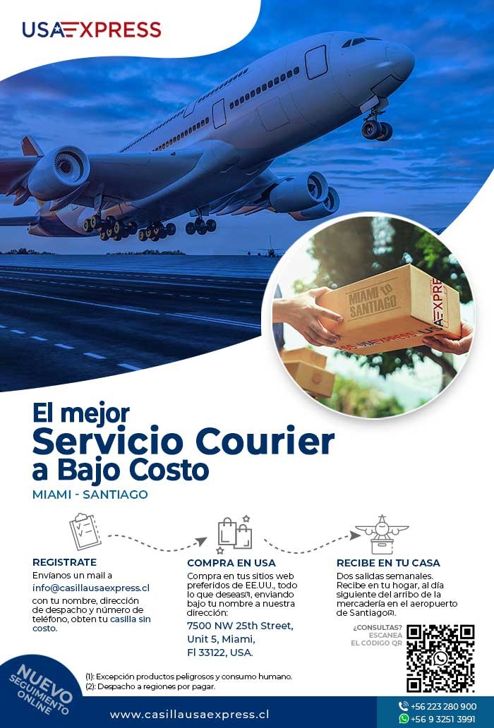 Tu casilla en Miami - Descubre cÃ³mo ahorrar en envÃ­os de Miami a Santiago ✈️📦