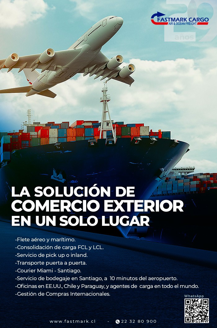 Transporte de Carga - La soluciÃ³n en transporte internacional hacia Chile - AÃ©reo y MarÃ­timo