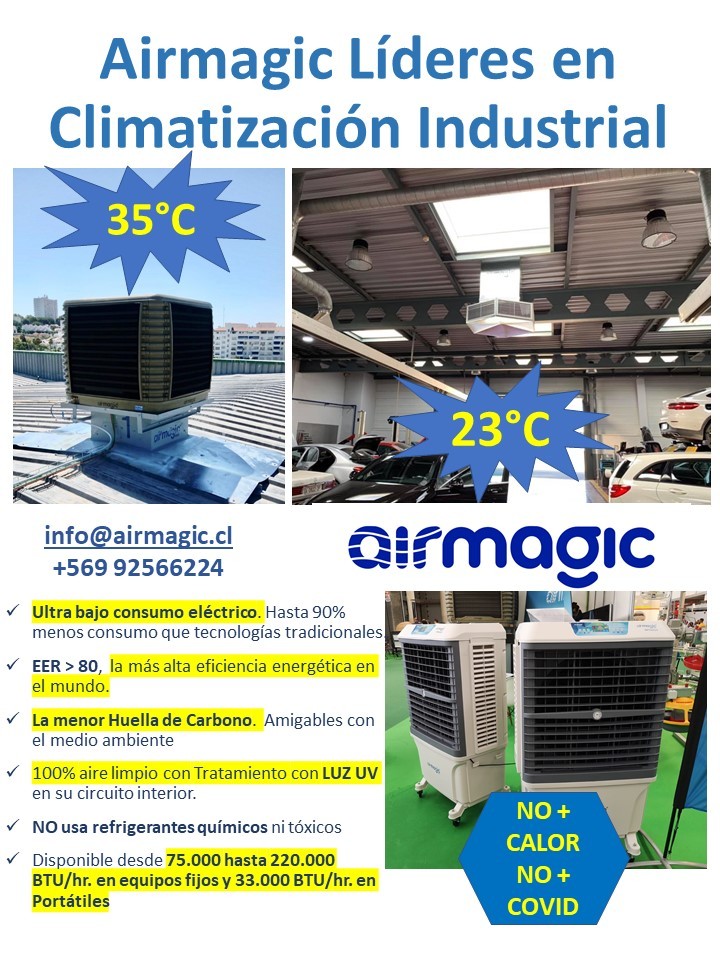 No + Calor Industrias y Comercio - AIRMAGIC ClimatizaciÃ³n Industrial