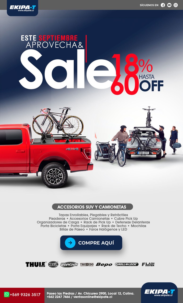 Accesorios Camionetas y SUV - En Septiembre Aprovecha y Sale!!!