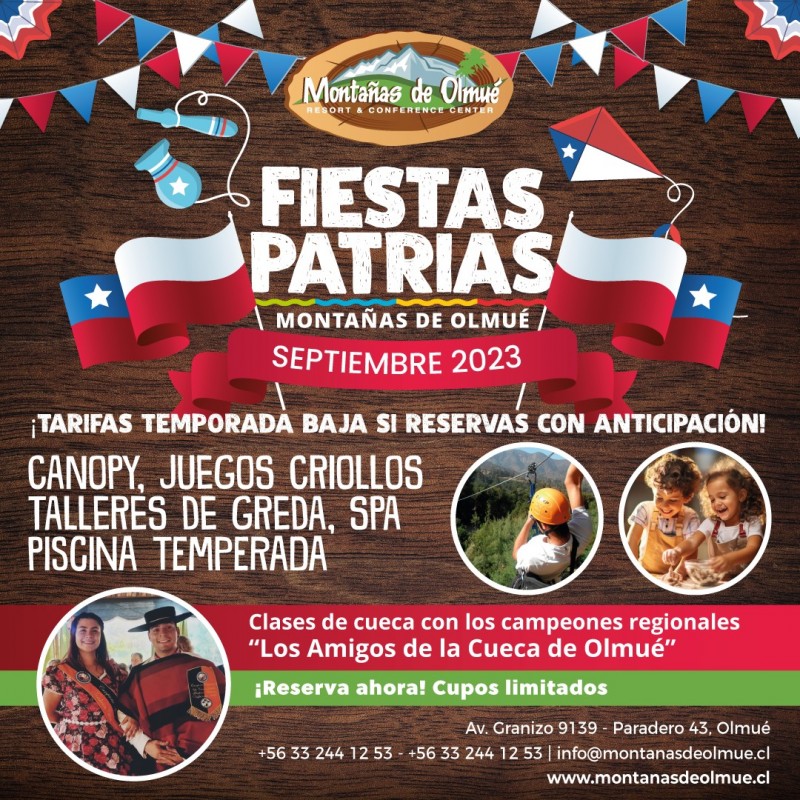 Las MontaÃ±as de OlmuÃ© - Ven a disfrutar este 18 de Septiembre en MontaÃ±as de OlmuÃ©