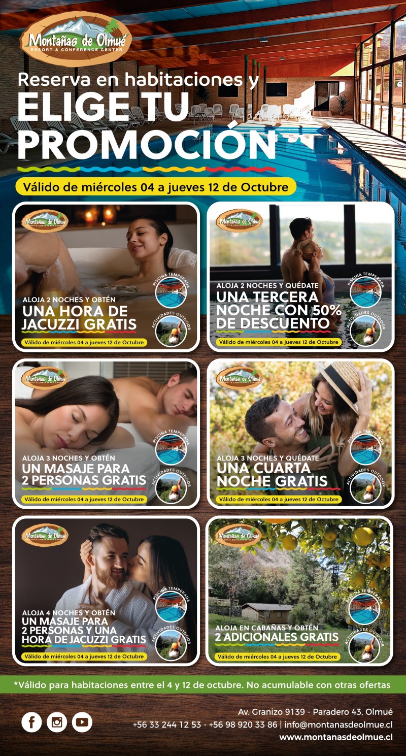 Las MontaÃ±as de OlmuÃ© - Â¡ Aprovecha Promociones Imperdibles en MontaÃ±as de Olmue !