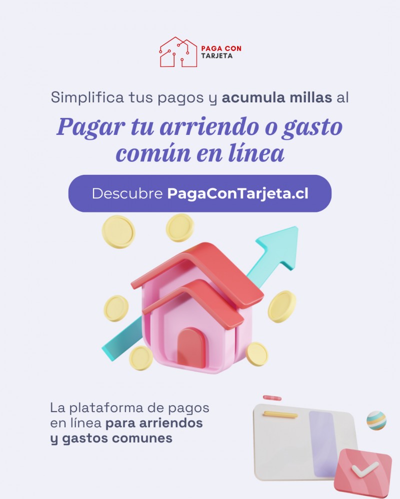 Paga con Tarjeta - Acumula millas pagando tus gastos comunes con tarjeta