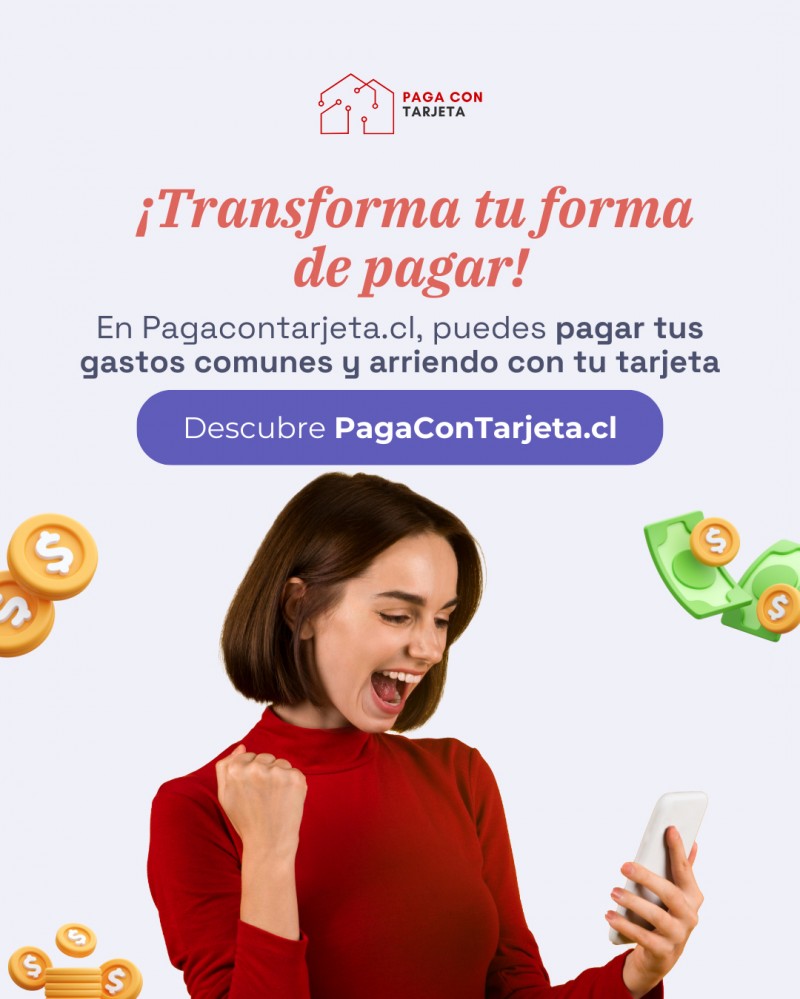 Paga con Tarjeta - Â¡Simplifica tu vida financiera! Paga arriendos y gastos comunes con tarjeta y acumula millas en el proceso