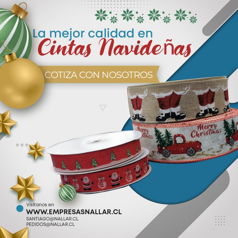 Textil Chafik Nallar - Cintas NavideÃ±as