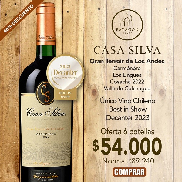 Patagon Wines - Mejor Carmenere de Chile