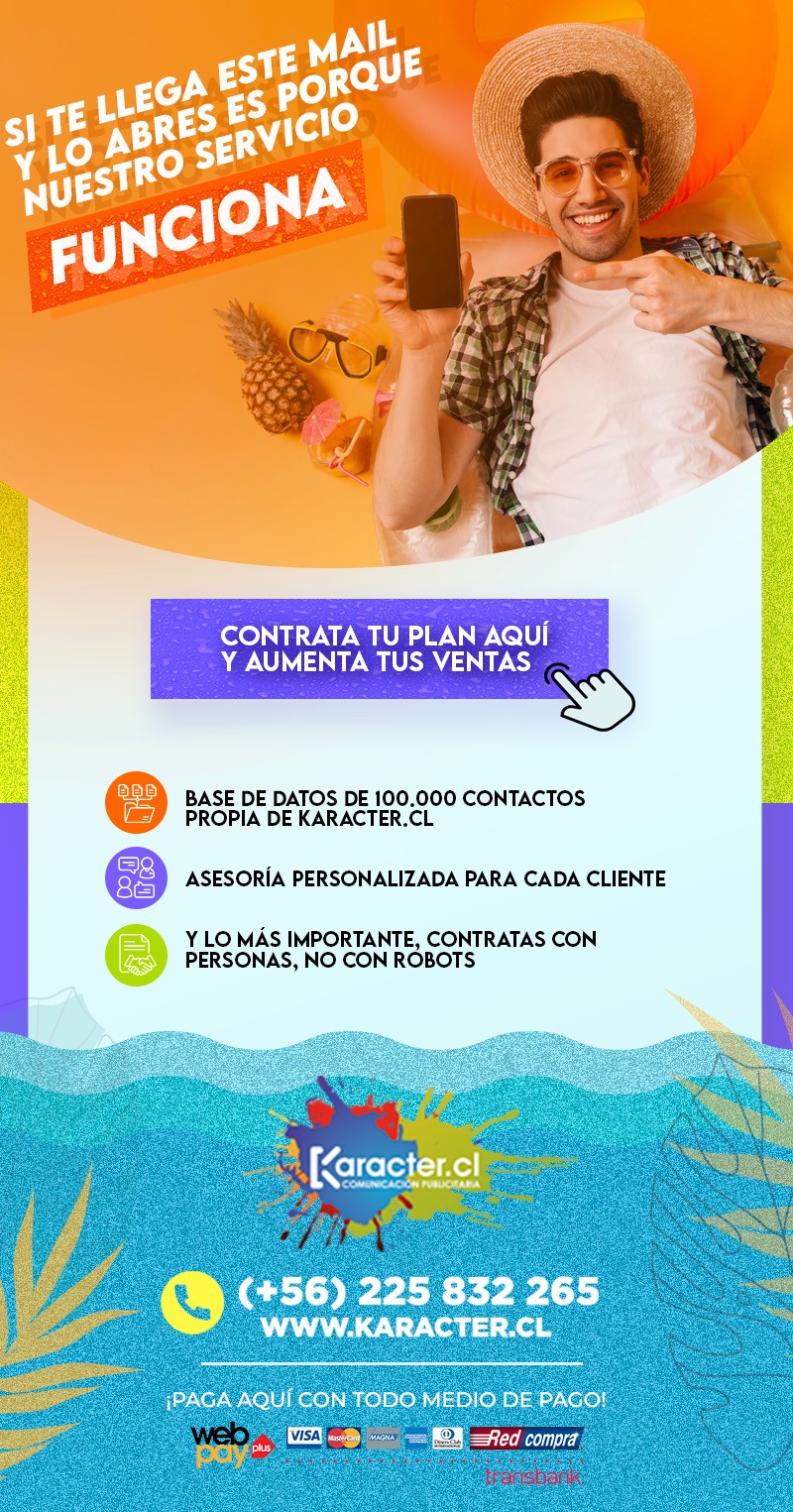 Marketing Masivo Chile -  Si quieres un verano de ventas