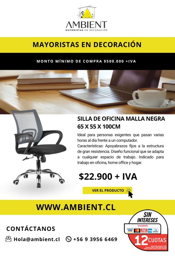 Ambient.cl / Mayoristas en decoraciÃ³n - Venta de objetos de DiseÃ±o de interiores, oficinas y terrazas.