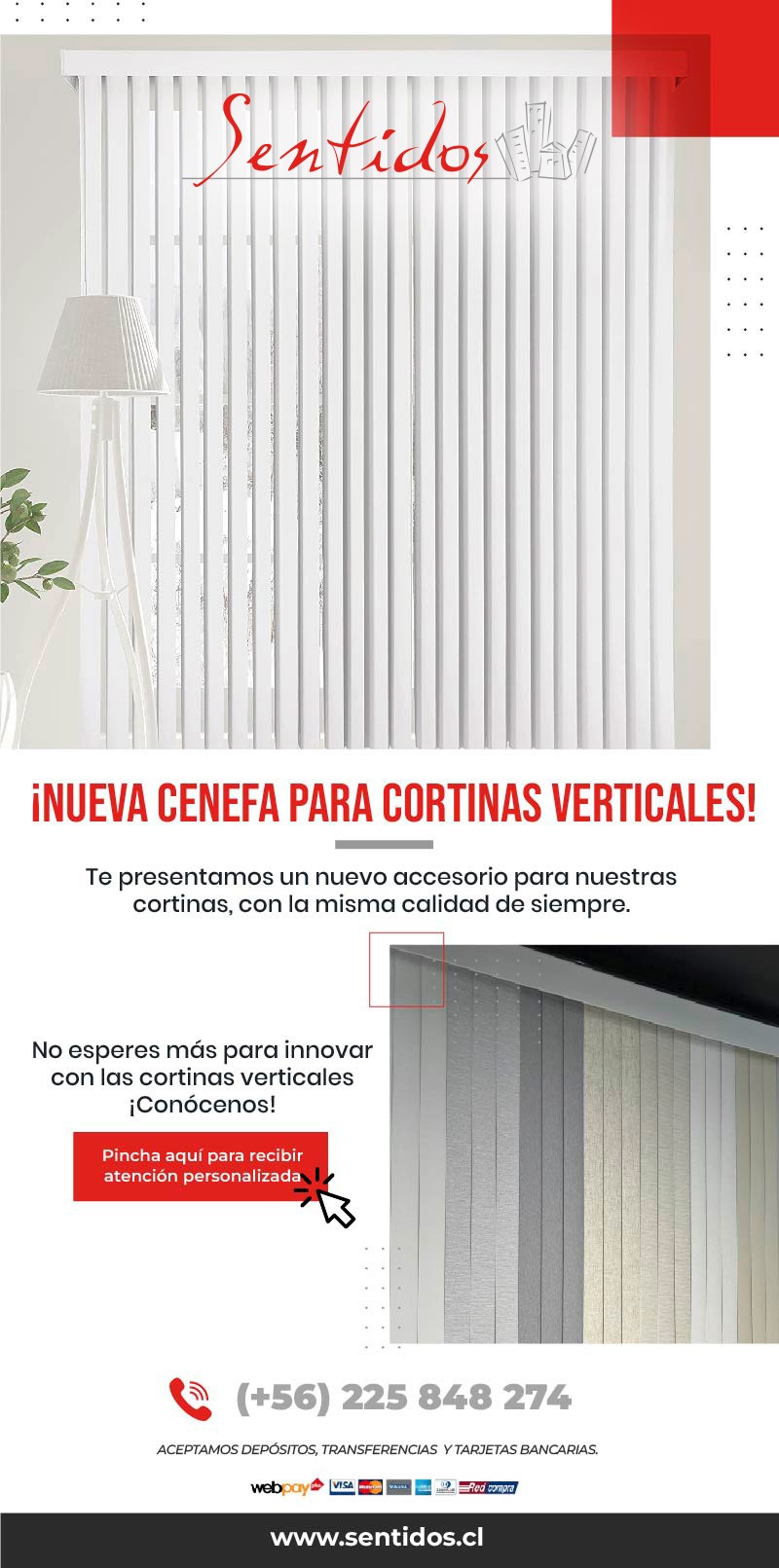 Cortinas Roller A medida - DESCUBRE Nuevo accesorio para cortinas