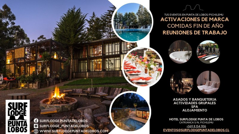 Surflodge Punta de Lobos, Pichilemu - Eventos corporativos