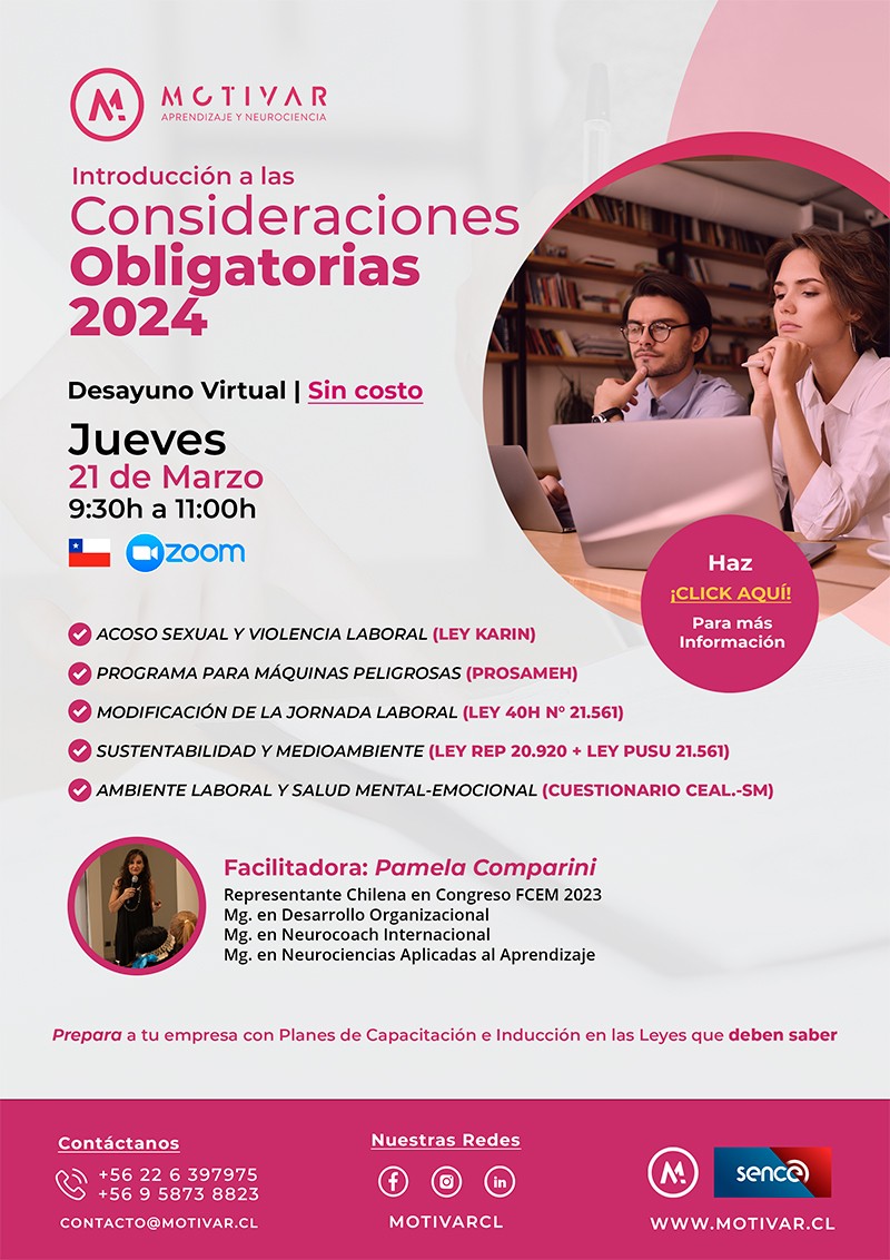 Motivar - Webinar Gratuito Â– Consideraciones Obligatorias 2024