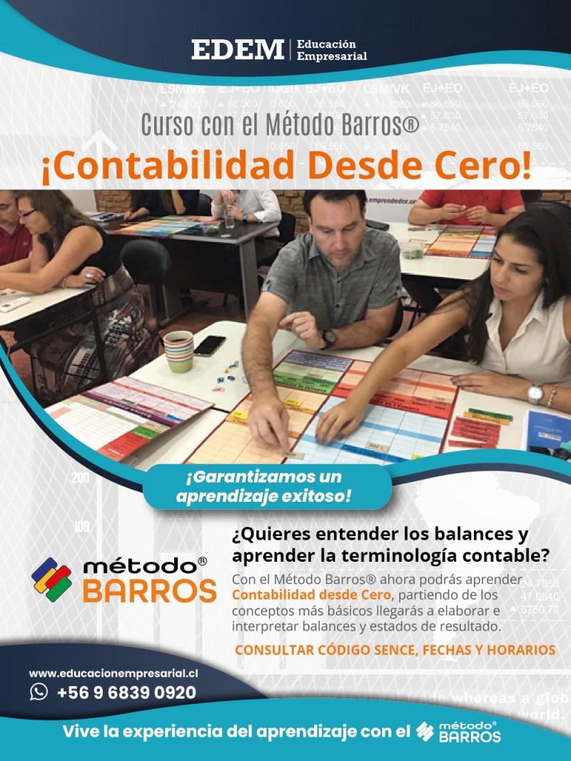 Otec EducaciÃ³n Empresarial - Curso Contabilidad Desde Cero con el MÃ©todo Barros