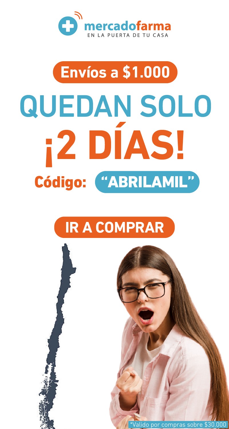 MERCADOFARMA - Â¡SÃ³lo quedan 2 dÃ­as! Â¡envÃ­o a $1.000 a todo chile!