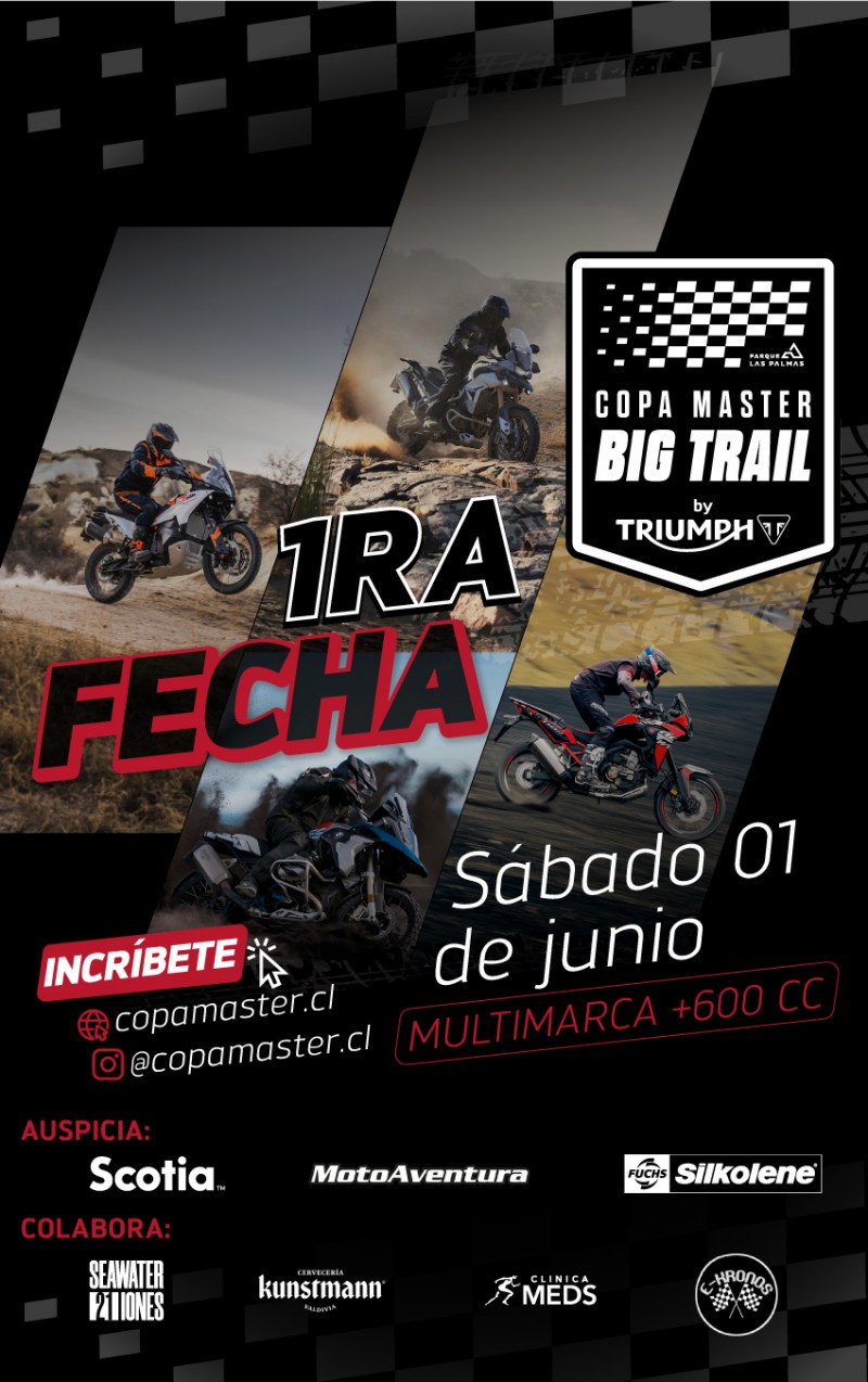 Triumph Motorcycles - Nueva Copa Master BigTrail 2024 - Conoce esta experiencia exclusiva