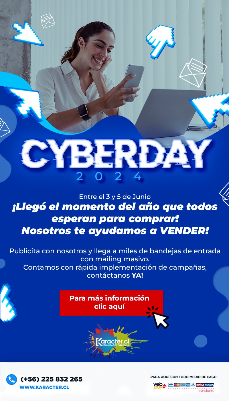  Mailing Masivo Chile - Venda este CyberDay